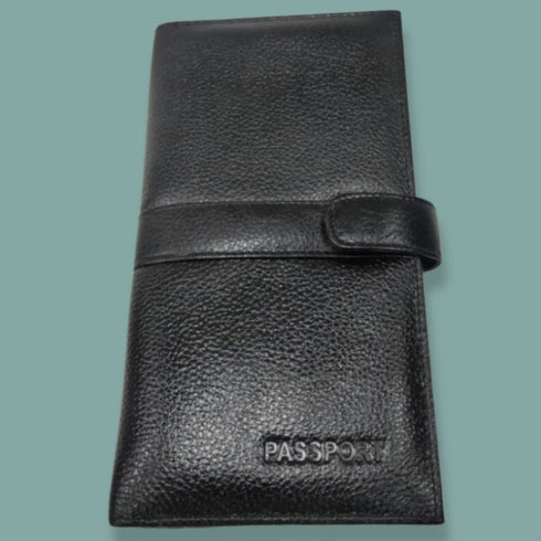 Starco Genuine Leather Travel Passport Cover-3